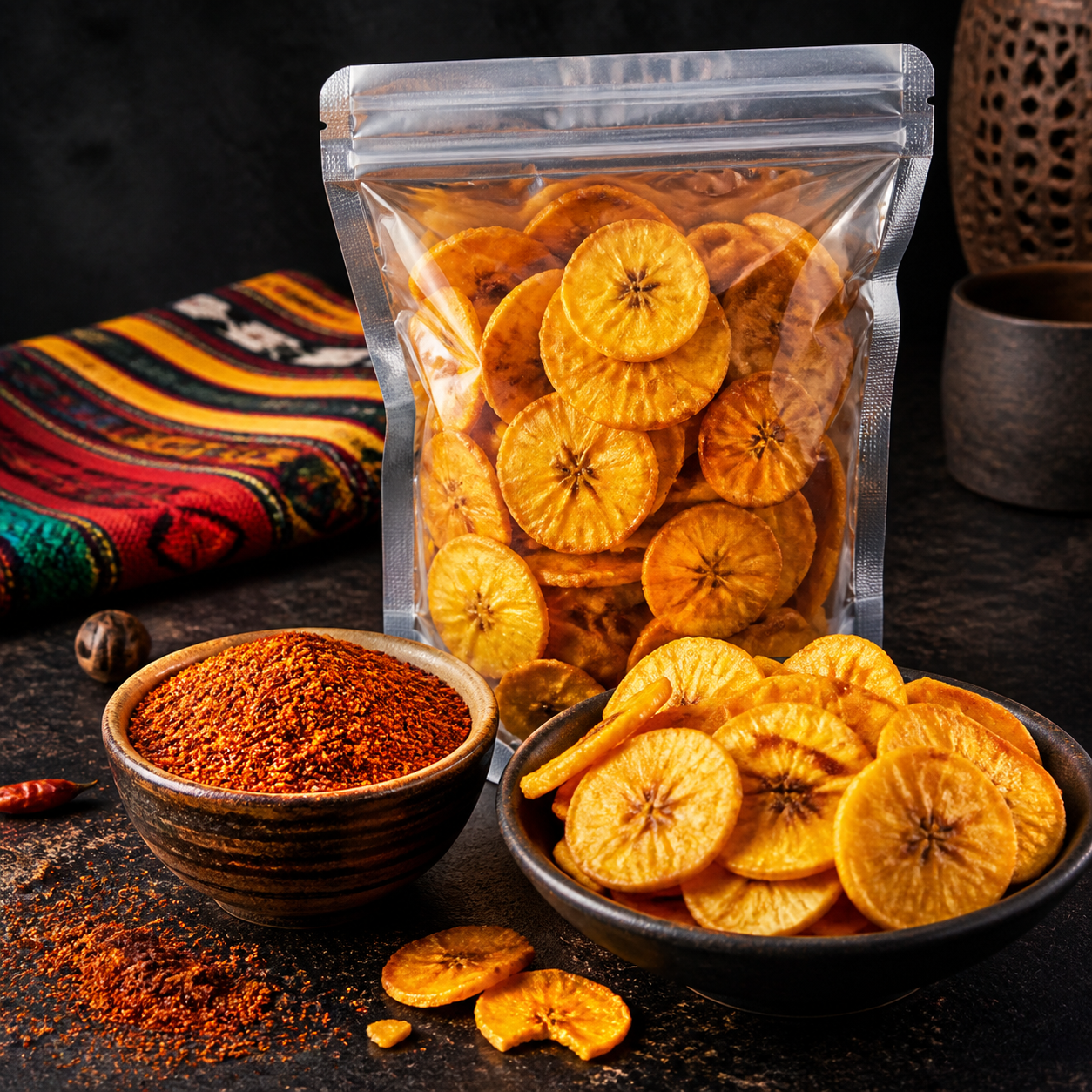 Suya Spice Mix & Plantain Chips
